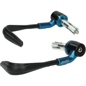 zestaw osłony dłoni aluminium 18/20mm niebieski polini 341.0034