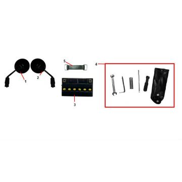 Bateria- Lusterka Riva Sport VX50S 4-suwowe
