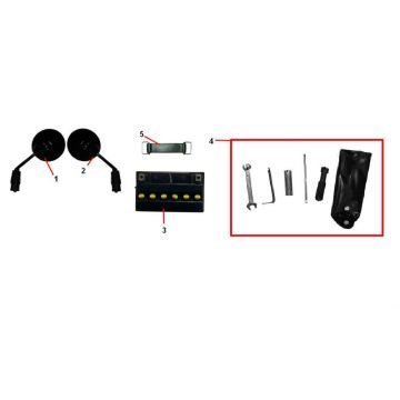 Bateria- Lusterka Senzo RiValuX S 4-suwowe