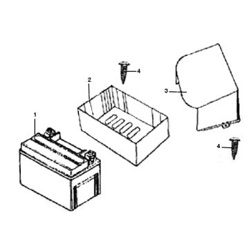 Bateria Agm Retro 4-suwowa Bateria Agm Retro 4-suwowa