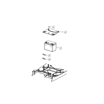 Akumulator Kymco Agility Delivery 4-suwowy euro4 czarny
