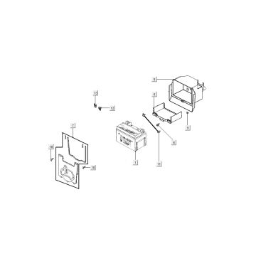 Bateria Kymco New Sento 4-suwowa 50i złota