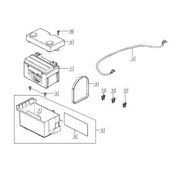 Bateria Kymco People S 300i Bateria Kymco People S 300i