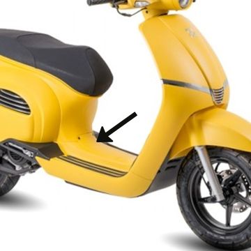 Klapka baterii Agm Supreme żółta matowa oryginalna