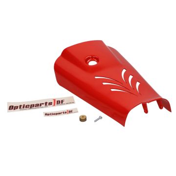 Klapka baterii Yamaha Aerox czerwona