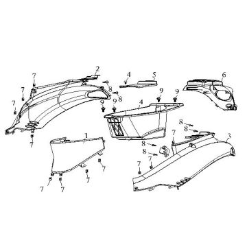 Tylne środkowe czapki Chiny moda smokey