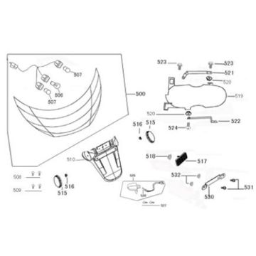 Lampa tylna China Zip czarny