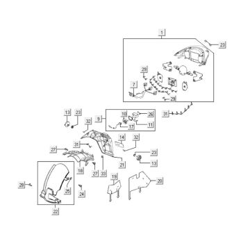 Lampa tylna Kymco People S 300i Lampa tylna Kymco People S 300i