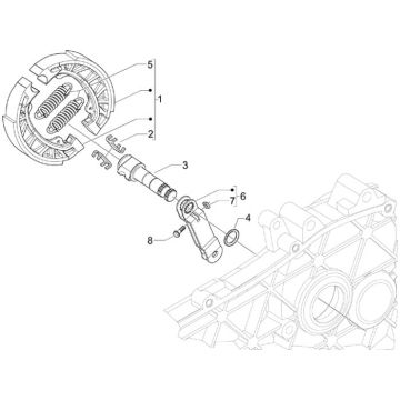 Części hamulcowe Piaggio Liberty 4-suwowy