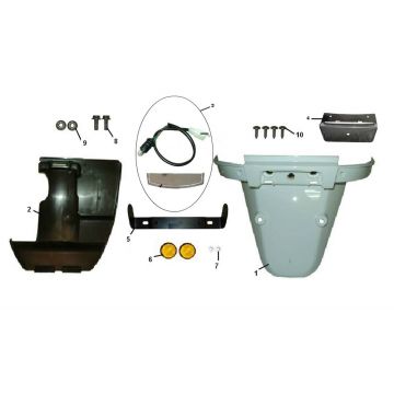 Błotnik tylny Riva Sport VX50S 4-suwowy