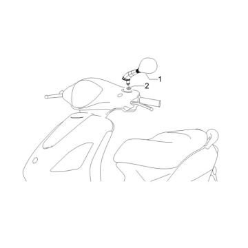 Lustra Piaggio Fly 4-suwowe