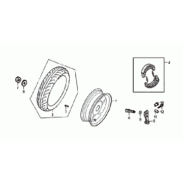 Kupić Kurtka Tyline Sym Allo Euro4 (BK-5560S) Czarna