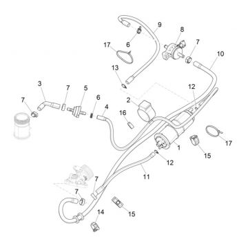Piaggio Liberty 125 4-suwowy system przeciwparowania 3V IE ABS (IGET Euro 5)