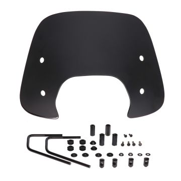 Warstwa przedniej szyby: replika Vespa Sprint czarna matowa