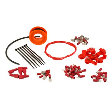 Zestaw montażowy/zakres materiałów przyłączeniowych 63-częściowe oświetlenie LED