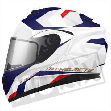 Kask System MT Atom Skill SV biały poliski 