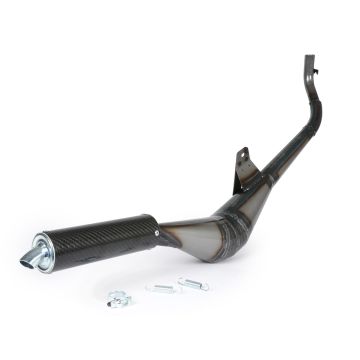 Uitlaat Simonini Calibrata 22mm spruitstuk Piaggio Ciao,Bravo,Boxer,Si