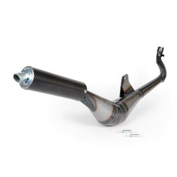 Uitlaat Simonini Calibrata 28mm spruitstuk Piaggio Ciao,Bravo,Boxer,Si