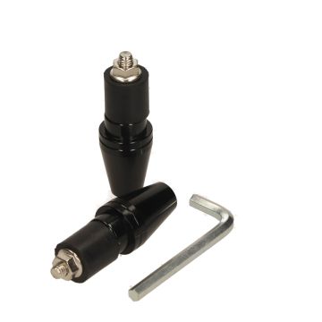 Sześć wagonów stalowych (owalny) czarny/aluminium DMP