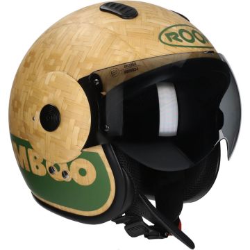 ROOF Bambusowy matowy kask odrzutowy khaki