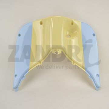 Osłona nóg powyżej miejsca, gdzie zamek zapłonu jest NIEBIESKI KREM (niebieski/kremowy) 81131-DGW-9000-A