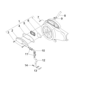 Filtr SLS Piaggio New Fly 4-suwowy 4-zawór