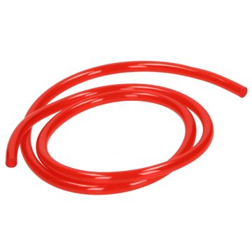Wąż benzynowy 5x8mm czerwony na rolkę 1m