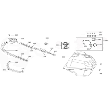 Zbiornik gazu AGM Star50 biały Zbiornik gazu AGM Star50 biały