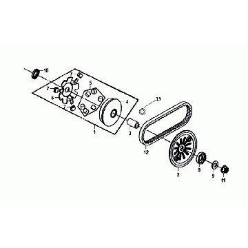 Ruchomy kołnierz V String Sym Allo Euro4 (BK-5560S) Jasny Czarny