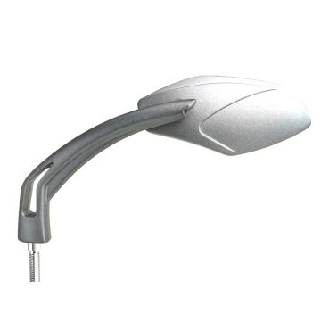 Spiegel BGM STYLE GT II links staalgrijs