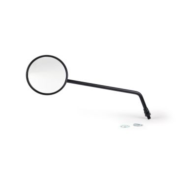 Spiegel BGM PRO,diameter=105mm Vespa V50,50N,PV125,ET3,Rally,Sprint,PX,Super,TS125,GT125,GTR125,GL150,SS180 zwart,links