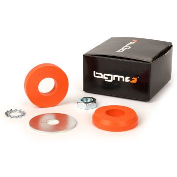 Silent rubber set voorschokbreker boven BGM PRO Vespa PX80,PX125,PX150,PX200,T5 125cc,Cosa,GT,GTS,GTL,GTV,LX,LT,LXV,Primavera,Sprint,ET2,ET4,Zip SP,Zeshoek,MP3,Quartz,SKR,Gilera Fuoco