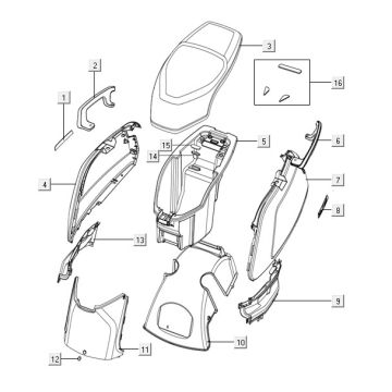 Pokrywa tylna Niu NQI Cargo