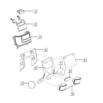 Tylne światło Niu NQI Cargo