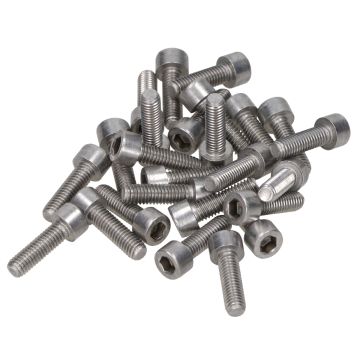 Śruba sześciokątna M6x20mm stal nierdzewna 25 sztuk Śruba sześciokątna M6x20mm stal nierdzewna 25 sztuk