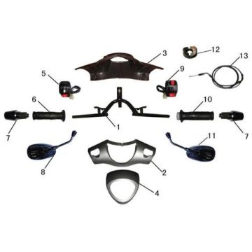 BTC Bellagio (12 cali) 20 czarny