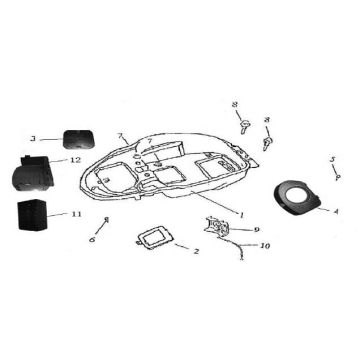 Buddybak AGM GT niebieski