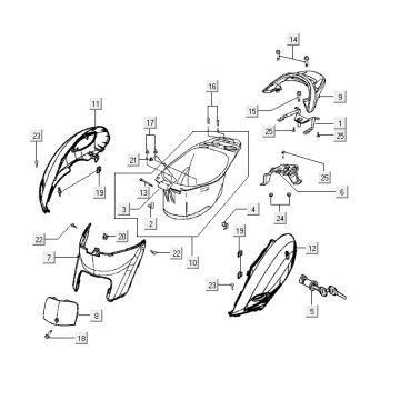 Buddybak Kymco Yup 2t ac classic zielony