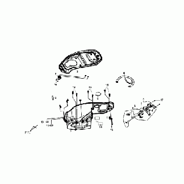 Siedzisko Sym Fiddle III czarny mat Euro4