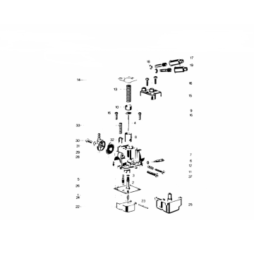 Gaźnik Bing 15MM Zundapp GTS 50 529-026, 028, 029