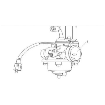 Gaźnik China Venom zielony