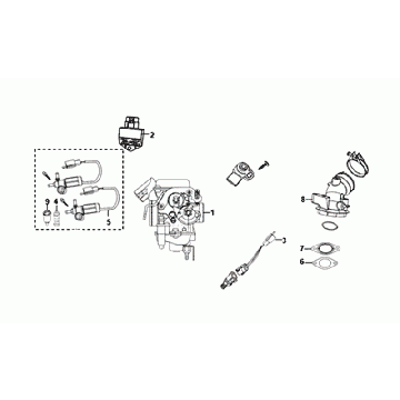 GAŹNIK Sym Orbit II Euro 4 Rozmiar Szary