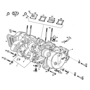Carter Derbi Senda R stary model