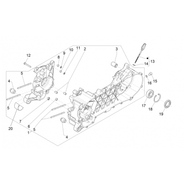 Wózek widłowy Piaggio NRG Power 50 2-suwowy LC Euro 4