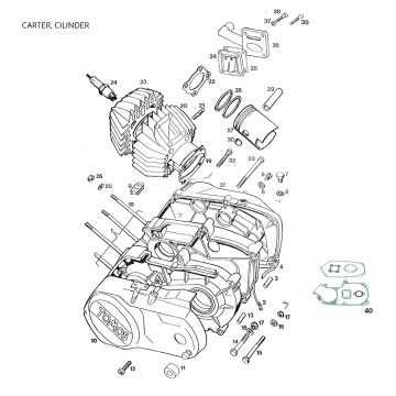 Carter Tomos STANDARD QUADRO LUXE 1996-1997