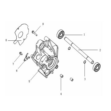Miska olejowa Generic Ideo czerwona 2007 2-suwowa