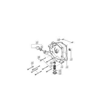 Miska olejowa Kymco Filly 4-suwowa srebrna