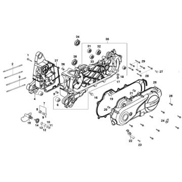 Silnik Half Rover Fs3 4-suwowy