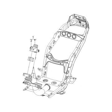 Podwozie Piaggio Zip 50 SP 2006-2013