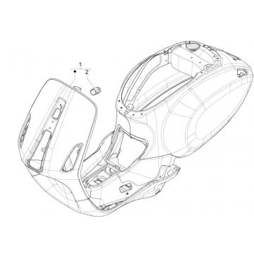 Podwozie/Rama Vespa Primavera 125 4T 3S IE ABS 